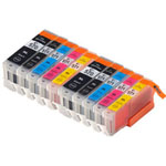 10 Pack Canon PGI-570XL & CLI-571XL Compatible High-Yield Ink Cartridges