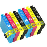 8 Pack Compatible Epson 603XL High Yield Printer Ink Cartridges