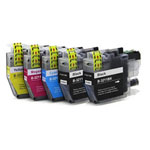 5 Pack Brother LC3211 Compatible High-Yield Ink Cartridges