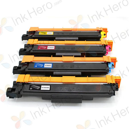4 Pack Brother TN247 Compatible High-Yield Toner Cartridges (Replaces TN243)